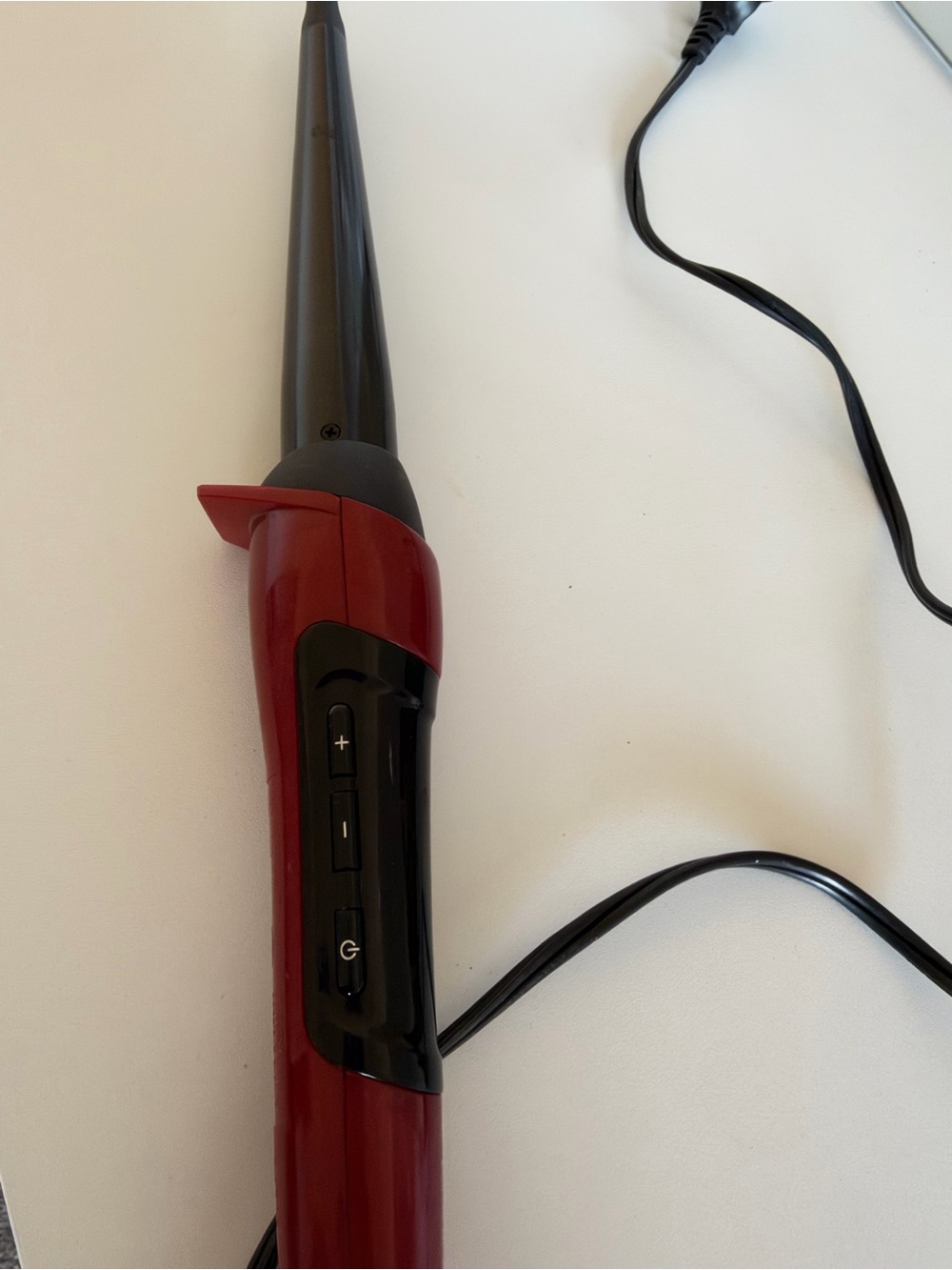 Revlon Red and Black Tapered Curling Wand